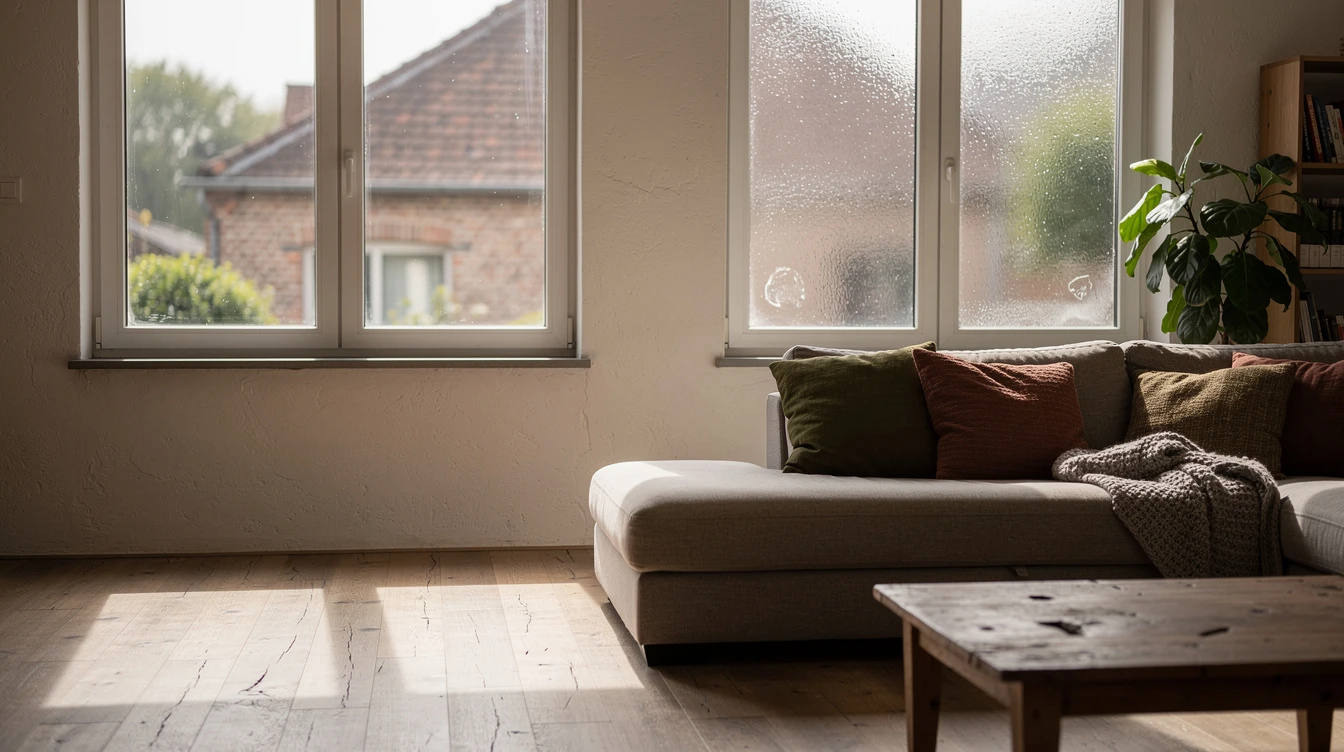 double glazing vs single glazing Beersel