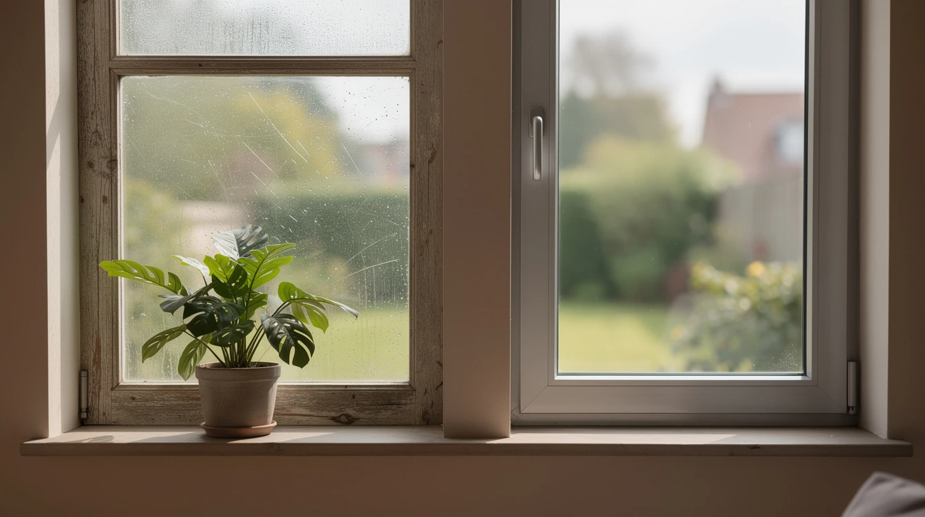 double glazing vs single glazing Steenokkerzeel