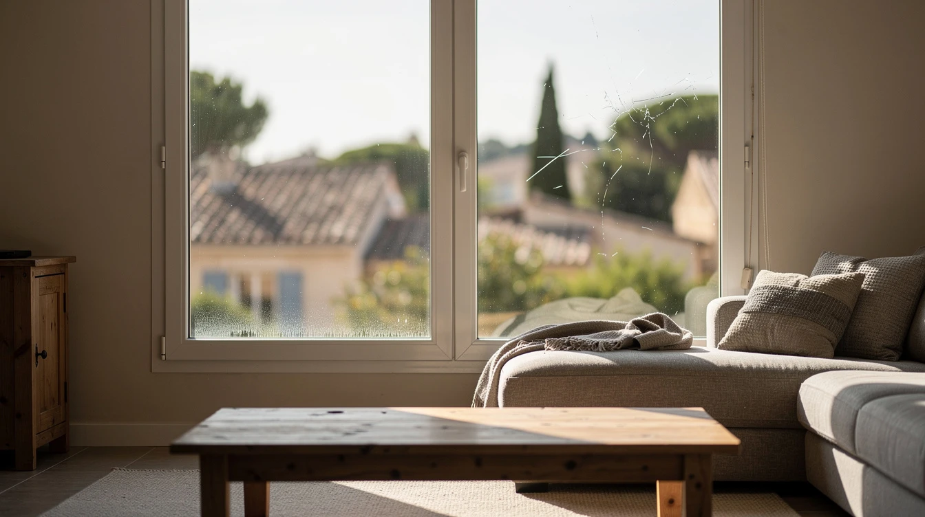 Double glazing vs single glazing La Bouverie