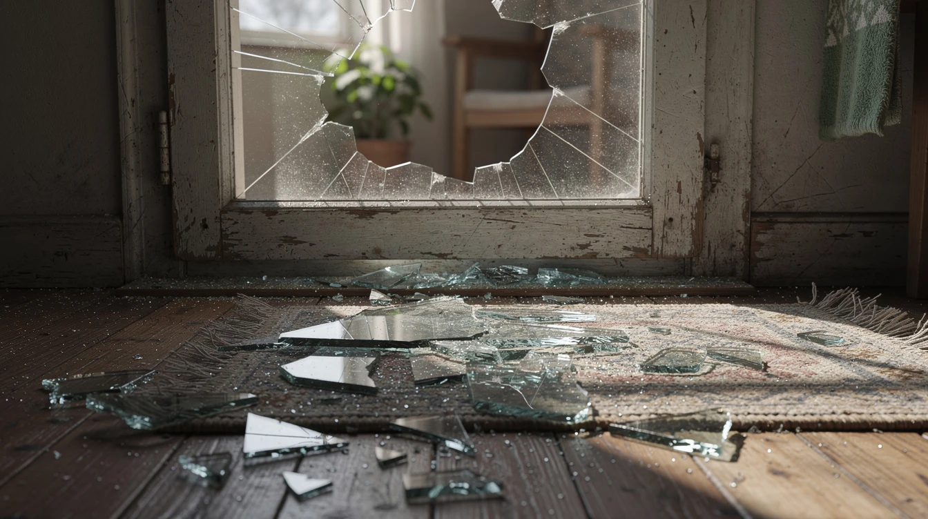 broken window emergency Acoz