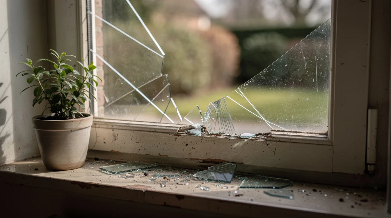 broken window emergency Linkebeek